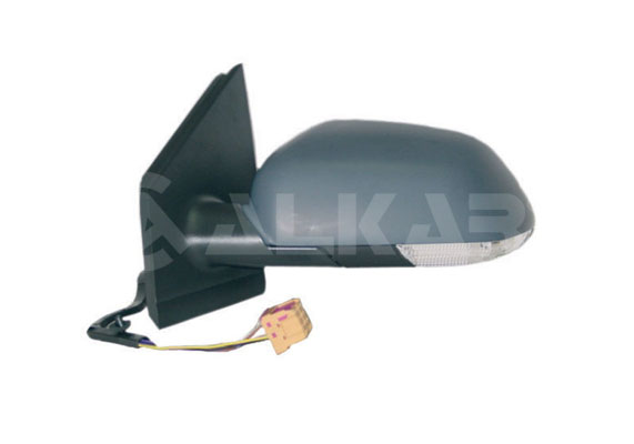 ALKAR 6113111 | Dış Dikiz Aynası Sol Elektrikli Asferık Isıtmalı Astarlı Sinyalli 7 Pin Volkswagen Polo 2005-2009