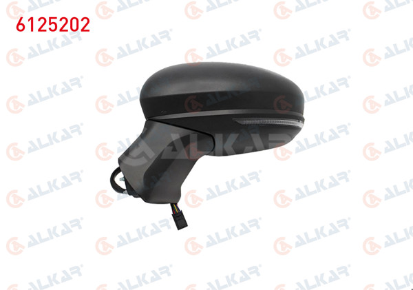ALKAR 6125202 | Dış Dikiz Aynası Sol Elektrikli Asferık Isıtmalı Sinyalli Led 7 Pin Renault Captur II 2020 -