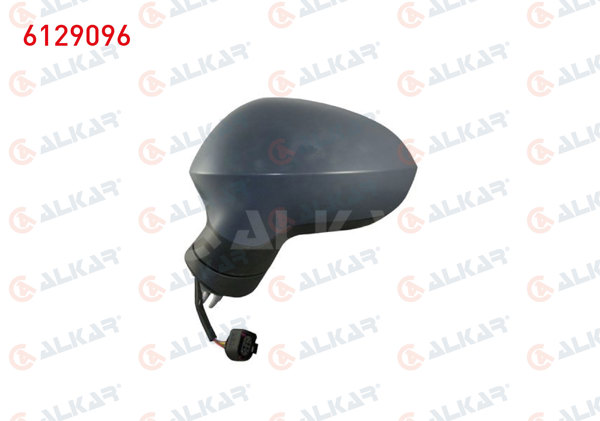 ALKAR 6129096 | Dış Dikiz Aynası Sol Elektrikli Otomatik Katlanır 5 Pin Seat Leon (1P1) 2009 -