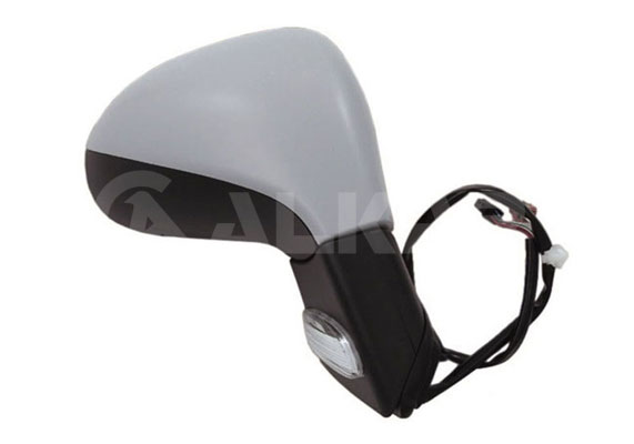 ALKAR 6132284 | Dış Dikiz Aynası Sağ Elektrikli Isıtmalı Astarlı Sensörlü Sinyalli 9 Pin Peugeot 207 2006-2013