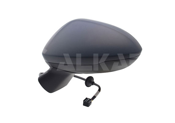 ALKAR 6139459 | Dış Dikiz Aynası Sol Elektrikli Isıtmalı Astarlı Asferık (5 Pin) Opel Astra K 2015 -