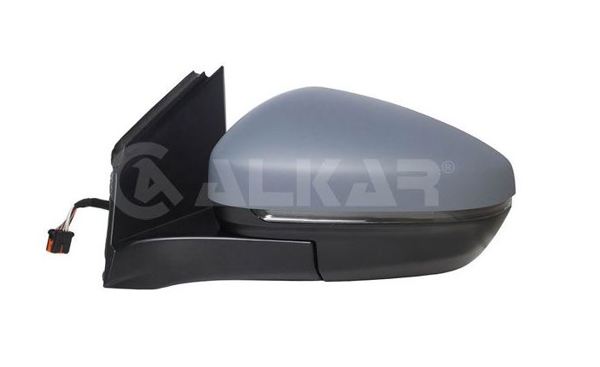 ALKAR 6139882 | Dış Dikiz Aynası Sol Elektrikli Isıtmalı Astarlı Sinyalli 6 Pin Citroen C5 Aircross 2018-/ Peugeot 3008 2016-/ Peugeot 5008 2016 -