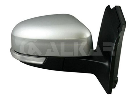 ALKAR 6140405 | Dış Dikiz Aynası Sağ Elektrikli Asferık Isıtmalı Astarlı Sensörlü Sinyalli 8 Pin Ford Focus III 2010 -