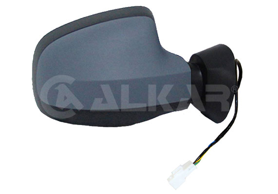 ALKAR 6140594 | Dış Dikiz Aynası Sağ Elektrikli Isıtmalı Astarlı Yuvarlak Ayak Dacia Duster 2012-/ Dacia Logan 2008-2012 / Dacia Sandero 2008-2013
