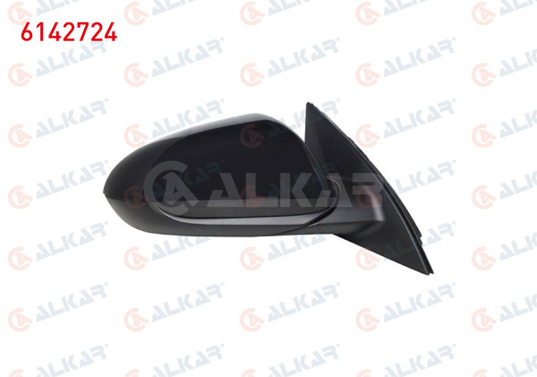 ALKAR 6142724 | Dış Dikiz Aynası Sağ Elektrikli Astarlı 3 Pin Hyundai i30 (Pde, Pd, Pden) 2016 -