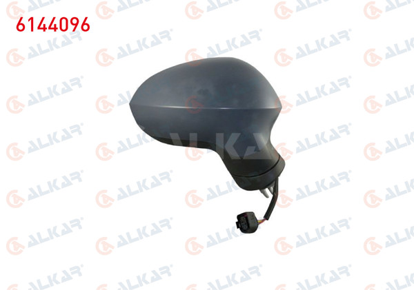 ALKAR 6144096 | Dış Dikiz Aynası Sağ Elektrikli Isıtmalı Astarlı Otomatik Katlanır 7 Pin Seat Leon (1P1) 2009 -