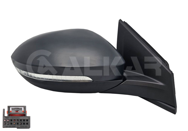 ALKAR 6144204 | Dış Dikiz Aynası Sağ Elektrikli Isıtmalı Astarlı Sinyalli Volkswagen Taıgo 2021 -