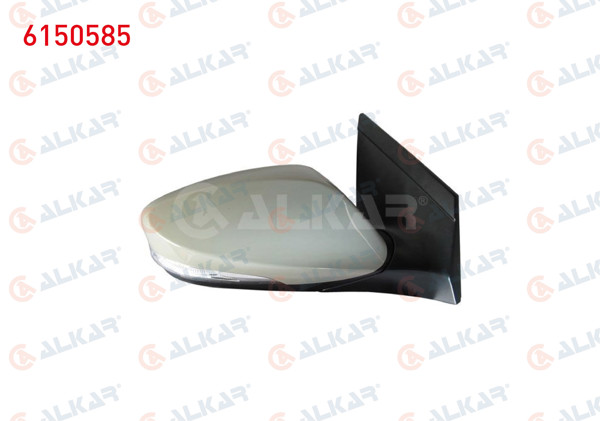 ALKAR 6150585 | Dış Dikiz Aynası Sağ Elektrikli Isıtmalı Astarlı Otomatik Katlanır Sinyalli 8 Pin Hyundai i30 (Gd) 2011-2017