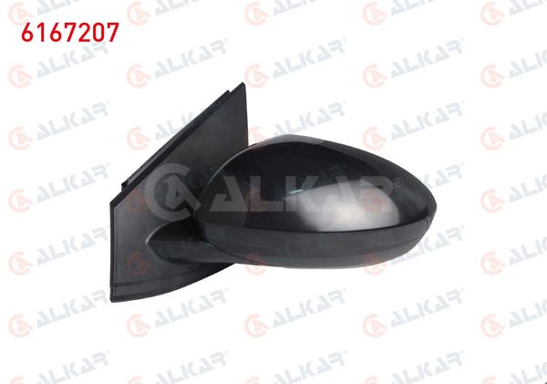 ALKAR 6167207 | Dış Dikiz Aynası Sol Mekanik Astarlı Dacia Sandero / Stepway II (B8_) 2021-/ Jogger 2022-/ Logan III 2021 -