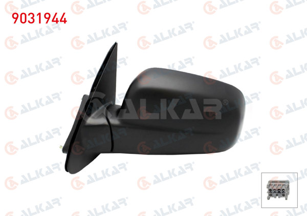 ALKAR 9031944 | Dış Dikiz Aynası Sol Elektrikli Isıtmalı Astarlı 5 Pin Honda Cr-V II (Rd_) 2001 -
