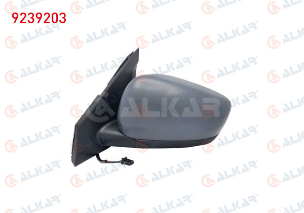 ALKAR 9239203 | Dış Dikiz Aynası Sol Elektrikli Isıtmalı Astarlı 5 Pin Renault Express 2021 -