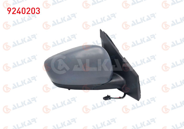 ALKAR 9240203 | Dış Dikiz Aynası Sağ Elektrikli Isıtmalı Astarlı Sensörlü 7 Pin Renault Express 2021 -