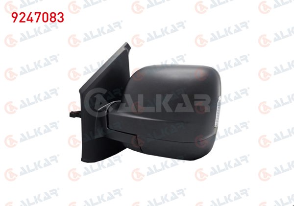 ALKAR 9247083 | Dış Dikiz Aynası Sol Elektrikli Asferık Isıtmalı Sinyalli 7 Pin Renault Traffic 2014 -
