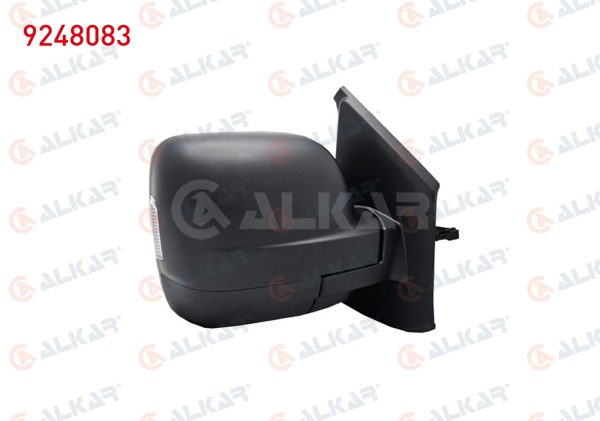 ALKAR 9248083 | Dış Dikiz Aynası Sağ Elektrikli Asferık Isıtmalı Sinyalli Sensörlü 9 Pin Renault Traffic 2014 -