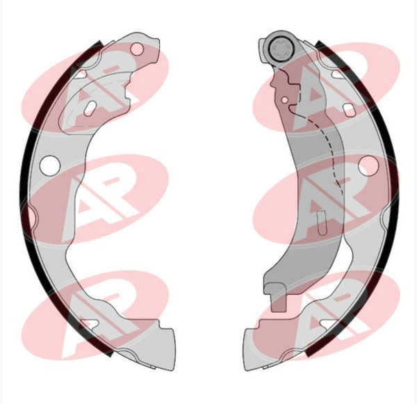 AP AP01216 | Fren Pabuç Balata Arka Renault Clio V 1.3 TCE / Nissan Juke 2019 -