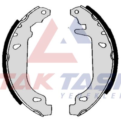 AP AP04880 | Fren Pabuç Balata Arka Renault Clio I 1.2 Levyesız 180X42 mm 1990-1998 / Clio I 1.4 1990-1998 / R21 Optıma 1.6 1986-1993 / R21 Manager 1.7 1986-1993 / R21 Concorde 2.0 1986-1993