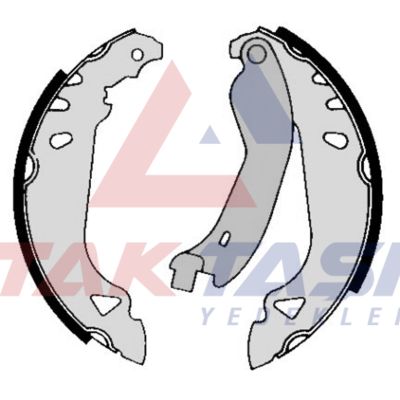 AP AP05040 | Fren Pabuç Balata Arka Fiat Tempra 1.6 Levyelı 180X32 mm 1992-1999 / Fiat Tipo 1.6İ 1990-2000 / Fiat Tempra 1.6İ 1992-1999 / Fiat Tipo 1.4İ 1990-2000