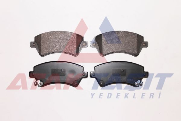 AP 05P1002 | Fren Balata Ön Ikazlı Toyota Corolla 1.4 Vvt-I 2002-2007 / 1.6 Vvt-I 2002-2007 / 1.4 D-4D 2002-2007 / Corolla Verso 1.6 2004-2009 / 1.8 2004-2009 / 2.0 D-4D 2004-2009