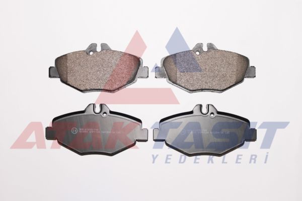 AP 05P1124 | Fren Balata Ön Fişli Mercedes E Serisi (W211) E 320 CDI 2002-2008 / (W211) E 280 CDI 2002-2008 / (W211) E 200 2002-2008 / (W211) E 200 CDI 2002-2008 / (W211) E 220 CDI 2002-2008 / (W211) E 240 2002-2008