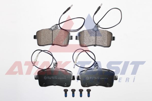 AP 05P1196 | Fren Balata Ön Fişli Peugeot 407 (6D) 1.6 HDI 110 Hp 2004-2011 / Peugeot 407 (6D) 1.8İ 110 Hp 2004-2011