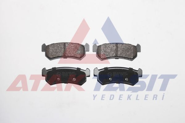 AP 05P1199 | Fren Balata Arka Chevrolet Lacetti (J200) 1.4İ 16V 2006-2012 / Lacetti (J200) 1.6İ 2006-2012 / Daewoo Nubira (Klan) 1.6İ 2003-2005 / Nubira (Klan) 1.4İ 2003-2005 / Nubira (Klan) 1.8İ 2003-2005