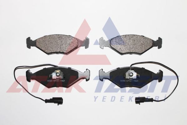 AP 05P1203 | Fren Balata Fişli On Fiat Palio 1.2İ 16V 1996-2005 / 1.4İ 16V 1996-2005 / 1.6İ 16V 1996-2005 / Albea 1.6 1996-2003 / 1.2 1996-2003 / Siena 1.2İ 1997-2002 / 1.4İ 1997-2002 / 1.6İ 1997-2002