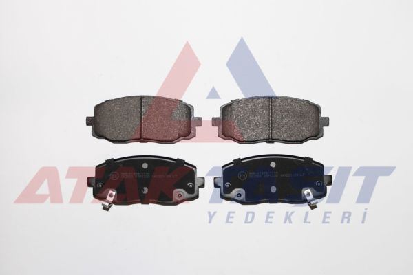 AP 05P1220 | Fren Balata Ön Ikazlı Kia Picanto (Ba) 1.25 2004-2011 / Picanto (Ba) 1.1İ 2004-2011 / Hyundai i10 (Pa) 1.1İ 12V 2008-2013 / i10 (Ba) 1.0 D-Cvvt 2013-/ i10 (Ba) 1.2 D-Cvvt 2013 -