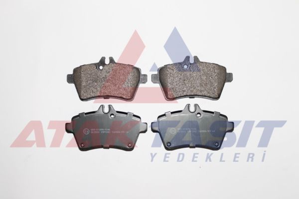 AP 05P1242 | Fren Balata Ön Mercedes A Serisi A 200 2004-2012 / A 150 2004-2012 / A 160 CDI 2004-2012 / A 170 CDI 2004-2012 / B Serisi B 200 CDI 2005-2011 / B 150 2005-2011 / B 160 2005-2011 / B 180 2005-2011