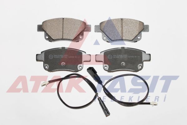 AP 05P1261 | Fren Balata Arka Fişli Ford Transit (V347) 2.2 TDCI-2.4 TDCI-3.2 TDCI 2006-2014 / Transit (V348) 2.2 TDCI 2006-2014