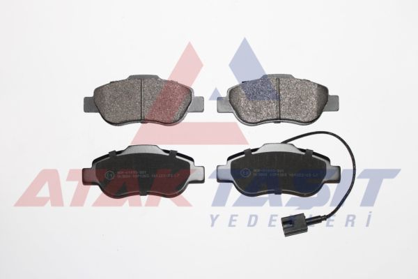 AP 05P1263 | Fren Balata Ön Fişli Fiat Fiorino 1.3 Mjt 2007-/ Linea 1.3 Mjt 2007-/ Linea 1.4 2007-/ Doblo 1.3 Mjt 2001-2010 / G.Punto 1.3 Mjt 2005-2012 / Citroen Nemo 1.4 HDI 2007-/ Ford Ka 1.2İ 2008 -