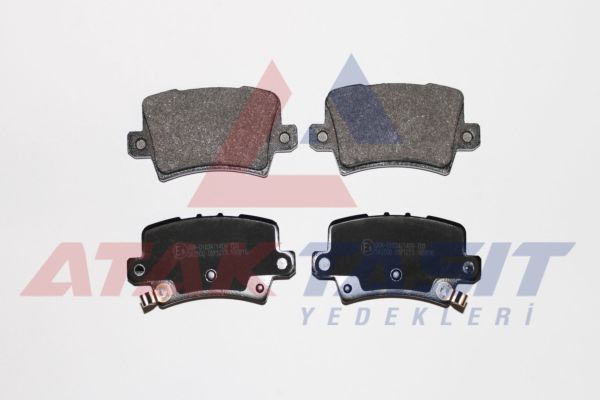 AP 05P1273 | Fren Balata Arka Ikazlı Honda Civic VIII 1.4 2005-2012 / Honda Civic VIII 1.8 2005-2012
