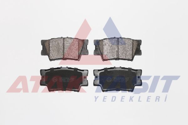 AP 05P1281 | Fren Balata Arka Toyota Rav4 III (Aca3_, Ace_, Ala3_, Gsa3_, Zsa3_) 2.0 Vvt-I 2005-2012 / Rav4 III 2.2 D 2005-2012 / Rav4 III 2.2 D-4D 2005-2012 / Rav4 III 2.0 Vvt-I 2005-2012