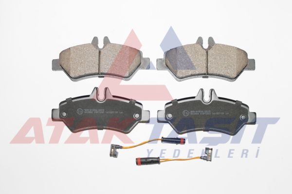 AP 05P1293 | Fren Balata Arka Fişli Mercedes Sprinter 3,5T (906) 316 CDI 2006-2009 / 313 CDI 2006-2009 / 315 CDI 2006-2009 / VW Crafter 30-35 2.5 TDI 2006-2016 / Crafter 30-35 2.0 TDI 2006-2016 /