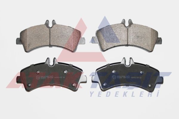 AP 05P1294 | Fren Balata Arka Mercedes Sprinter 5T (906) 515 CDI Çift Teker 2006-2009 / VW Crafter 30-35 2.5 TDI Çift Teker 2006-2016 / Crafter 30-35 2.0 TDI Çift Teker 2006-2016