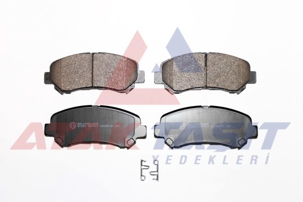 AP 05P1314 | Fren Balata Ön Nissan Qashqai (J10) 1.5 DCI 2007-2014 / X-Traıl (T31) 2.0 DCI 2007-2013 / X-Traıl (T31) 2.0İ 2007-2013 / Qashqai (J10) 2.0 DCI 2007-2014 / Renault Koleos (Hy) 2.0 DCI 2008-2014