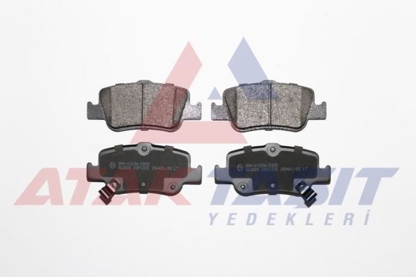 AP 05P1315 | Fren Balata Arka Ikazlı Toyota Corolla 1.4 D 2007-2012 / Corolla 1.4 D-4D 2007-2012 / Corolla 1.33 2007-2012 / Corolla 1.4 Vvt-I 2007-2012 / Auris 1.4 D-4D 2007-2012 / Auris 1.33 Dual-Vvt-I 2007-2012