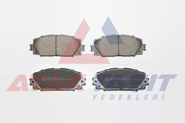 AP 05P1333 | Fren Balata Ön Toyota Yaris (P9) 1.0 Vvt-I 2006-2010 / Yaris (P9) 1.33 Vvt-I 2006-2010