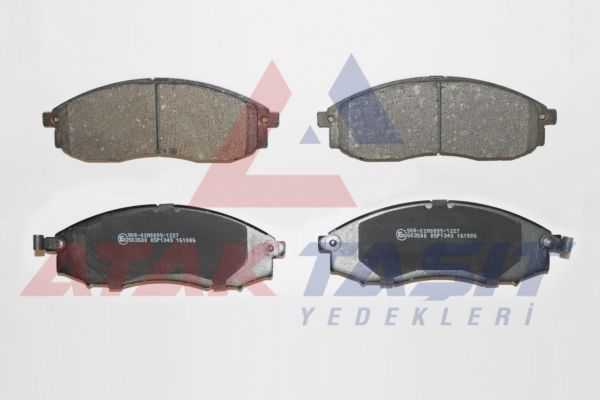 AP 05P1343 | Fren Balata Ön Ikazlı Nissan Pick Up (D22) 2.5 Dı 4Wd 1998-/ Np300 Skystar 2.5 DCI 2008-/ Skystar 2.5 D 1998-2002 / Skystar 2.4İ 2002-2005