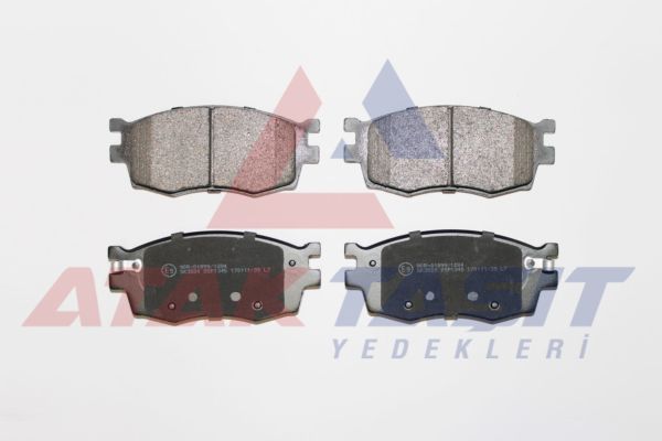 AP 05P1345 | Fren Balata Ön Ikazlı Hyundai Accent Era 1.5 CRDI 2006-2012 / Accent Era 1.4İ 16V 2006-2012 / Accent Era 1.6 Cvvt 2006-2012 / i20 (Pb, Pbt) 1.4 CRDI 2008-2015 / Kia Rio II 1.5 CRDI 2006-2011