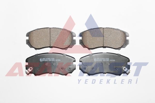 AP 05P1369 | Fren Balata Ön Ikazlı Chery Tıggo 7 Pro 23-/ Sonata IV 2.0İ 01-04 / Sonata IV 2.7İ V6 01-04 / Tucson 2.0 CRDI 04-10 / Elantra 1.6İ 01-07 / Elantra 2.0 CRDI 01-07 / Sportage 2.0 CRDI 04-10