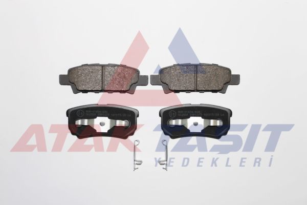 AP 05P1373 | Fren Balata Arka Mitsubishi Lancer VII 1.3 2003-2007 / Lancer 2.0 2007-/ Outlander I 2.0 2001-2006 / Outlander II 2.0 Dı-D 2006-2012 / Jeep Compass 2.0 Crd 2006-/ Peugeot 4007 2.2 HDI 2007 -