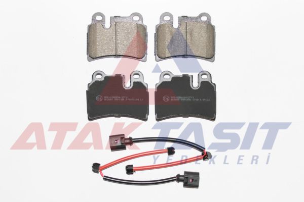 AP 05P1380 | Fren Balata Arka VW Touareg (7La,7L6,7L7) 3.0 V6 TDI 2002-2010 / Touareg 3.2İ V6 2002-2010 / Touareg 5.0 V10 TDI 2002-2010