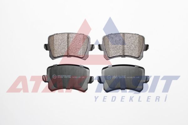 AP 05P1390 | Fren Balata Arka Volkswagen Tiguan (5N_) 1.4 TSI 2007-2016 / Tiguan (5N_) 2.0 TDI 2007-2016 / Tiguan (5N_) 2.0 FSI 2007-2016 / Audi Q3 (8U) 1.4 TFSI 2011-/ Q3 (8U) 2.0 TDI 2011-/ Seat Alhambra 1.4 TSI 2010 -