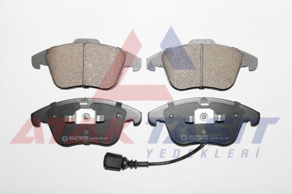 AP 05P1392 | Fren Balata Ön Fişli Volkswagen Tiguan (5N_) 1.4 TSI 2007-2016 / Tiguan (5N_) 2.0 TDI 2007-2016 / Tiguan (5N_) 2.0 FSI 2007-2016 / Audi Q3 (8U) 2.0 TDI 2011-/ Q3 (8U) 1.4 TFSI 2011 -