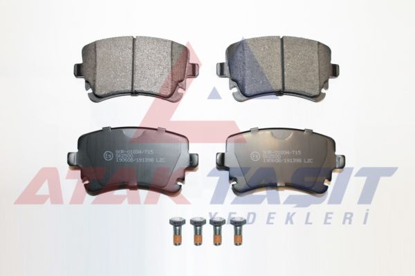 AP 05P1398 | Fren Balata Arka Audi A8 3.0 TDI 2003-2010 / A8 4.2 V8 TDI 2003-2010 / A8 3.0 V6 TDI 2003-2010 / A4 3.0 V6 2004-2008 / Transporter VI 2.0 TDI 2009-Transporter VII 2019 -