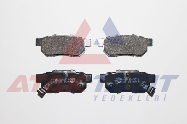 AP 05P1425 | Fren Balata Arka Ikazlı Honda Civic IV 1.4İ 1987-1993 / Civic IV 1.5İ 1987-1993 / Accord IV (Cb) 2.0İ 16V 1990-1993 / Jazz IV (Gk) 1.3 2016-/ Rover 25 (Rf) 1.6 16V 1999-2005 / Rover 200 216 Si 1995-2000
