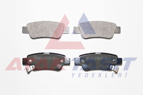 AP 05P1455 | Fren Balata Arka Ikazlı Honda Cr-V III 2.0 I-Vtec 2006-2012 / Cr-V III 2.2İ Ctdı 2006-2012 / Cr-V IV 1.6İ Dtec 2012-/ Cr-V IV 2.0 2012-/ Cr-V IV 2.2İ Ikazlı 2012 -