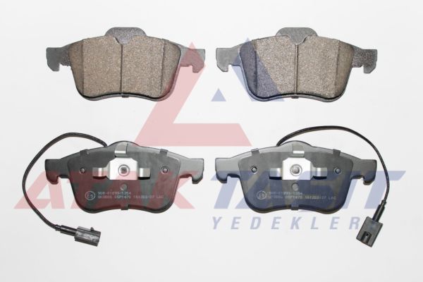 AP 05P1470 | Fren Balata Ön Fişli Alfa Romeo 159 (939) 1.8 Tbı 2006-2011 / 159 (939) 1.9 Jtdm 2006-2011 / 159 (939) 2.0 Jtdm 2006-2011 / Brera 2.0 Jtdm 2006-2011 / Spıder (939) 2.0 Ts 2006 -