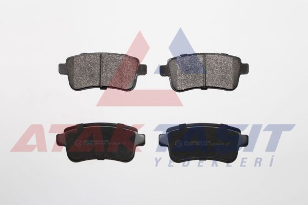 AP 05P1484 | Fren Balata Arka 15-16 Jant Renault Clio V 1.5 DCI 20-/ Fluence 1.5 DCI-1.6 09-/ Megane III 1.5 DCI-1.9 DCI-2.0 DCI 08-15 / G. Scenic 1.5 DCI 2009 -