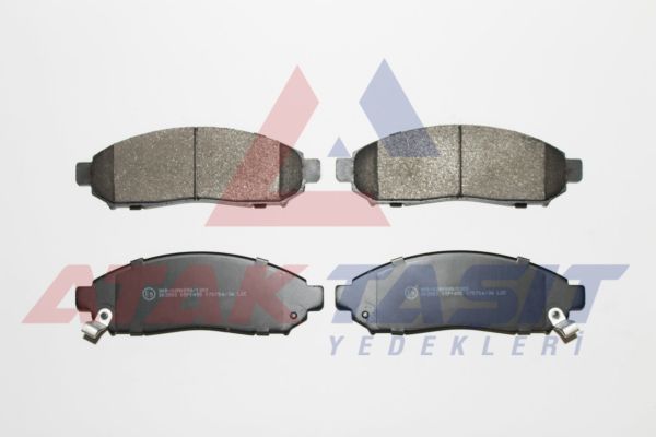 AP 05P1495 | Fren Balata Ön Ikazlı Tel Delikli Nissan Navara (D40) 2.5 DCI 4Wd 2005-2015 / Nissan Pathfinder (R51) 2.5 DCI 2005 -